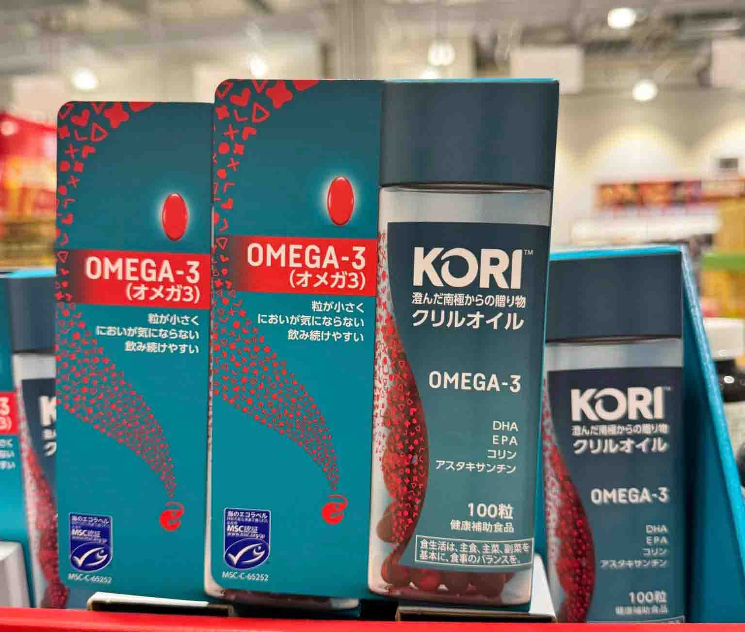 Viên uống dầu nhuyễn thể Omega 3 Kori