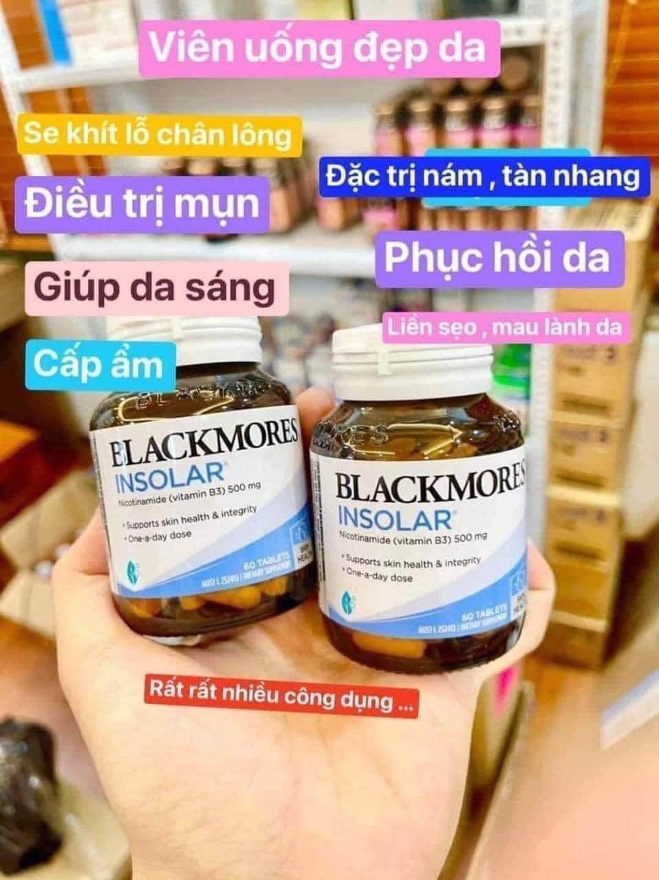 Công dụng của viên uống Blackmore Insolar