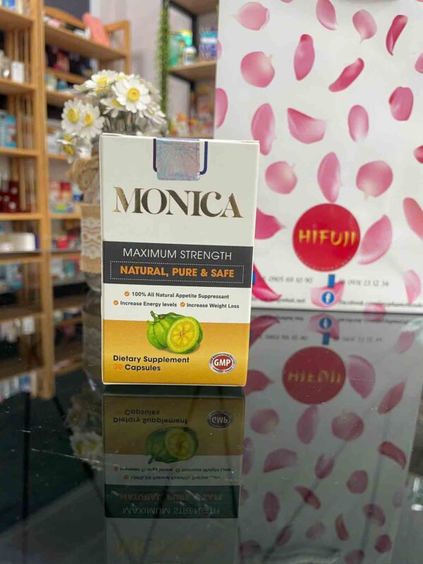 Viên uống hỗ trợ cân nặng Monica Gin Cle...
