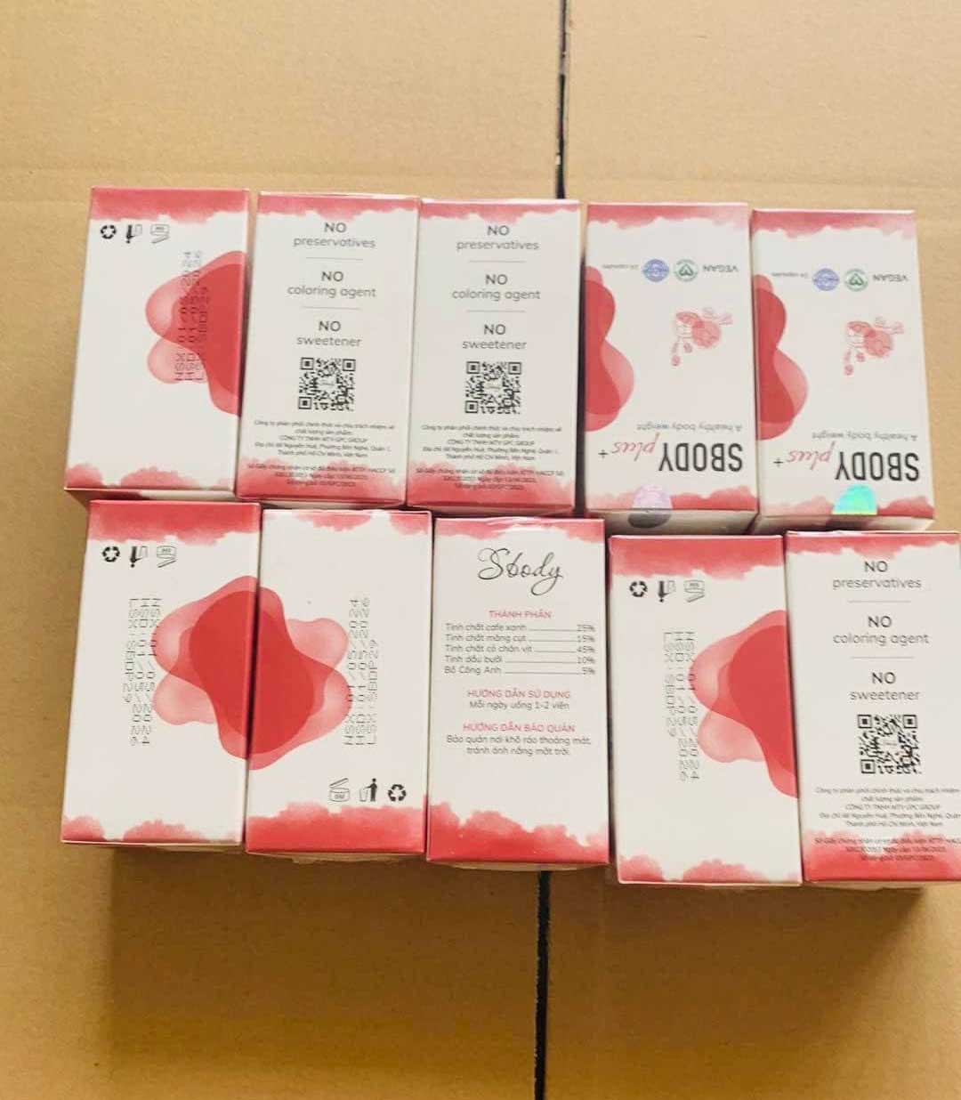 Viên uống giảm cân Sbody Plus A Healthy Body Weight