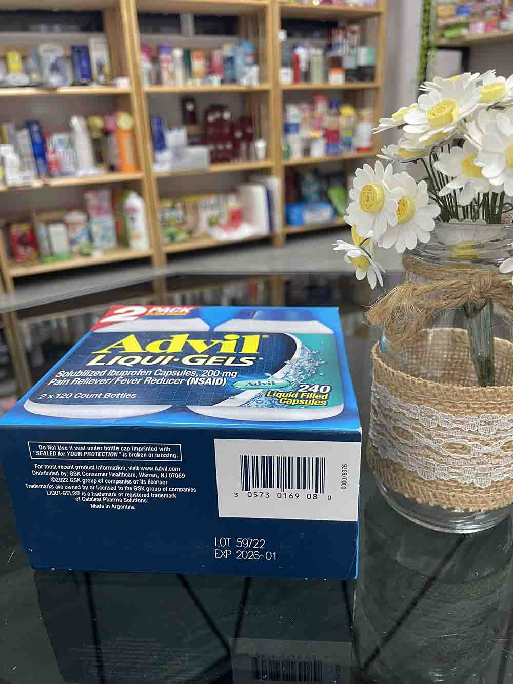 Viên uống giảm đau Advil Liqui Gels 200mg