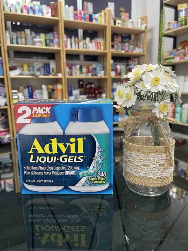 Viên uống hỗ trợ giảm đau Advil Liqui Ge...