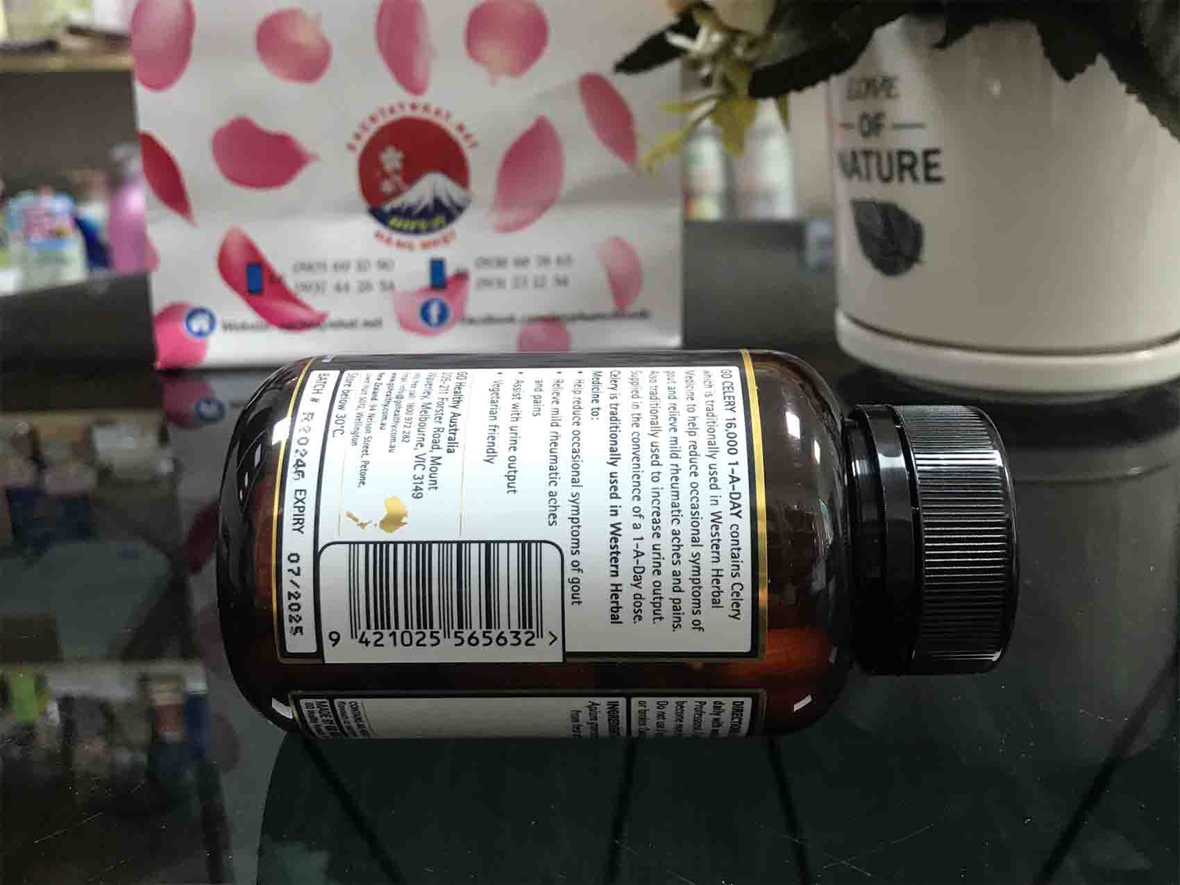 Viên uống hỗ trợ Gout Go Celery úc