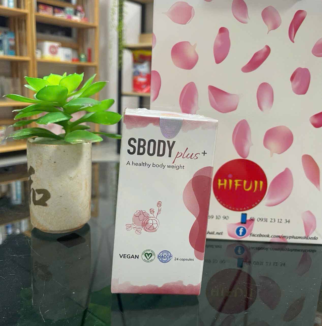 Viên uống hỗ trợ cân nặng Sbody Plus A Healthy Body Weight 24 viên