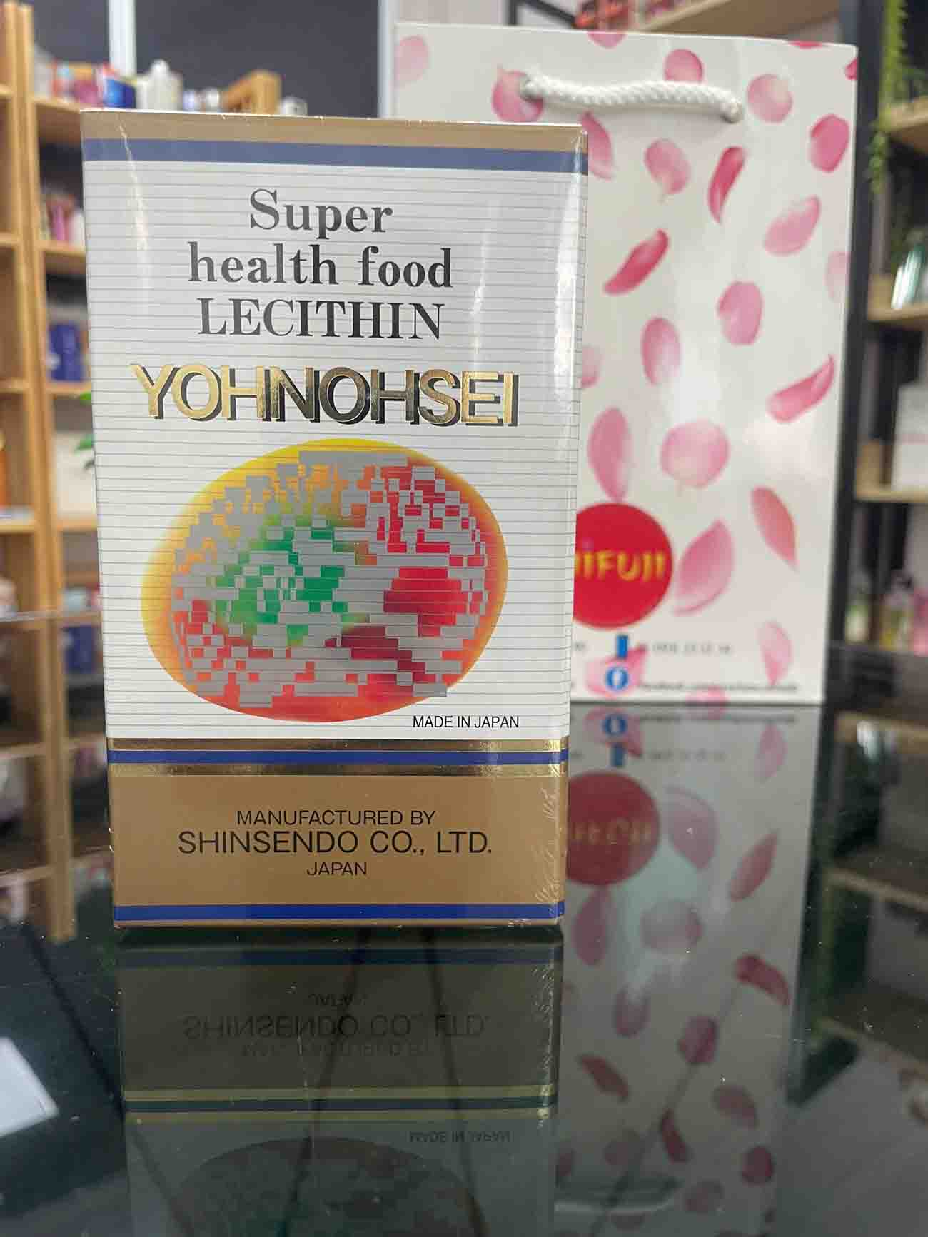 Viên uống hoạt huyết dưỡng não Yohnohsei Lecithin 300 viên