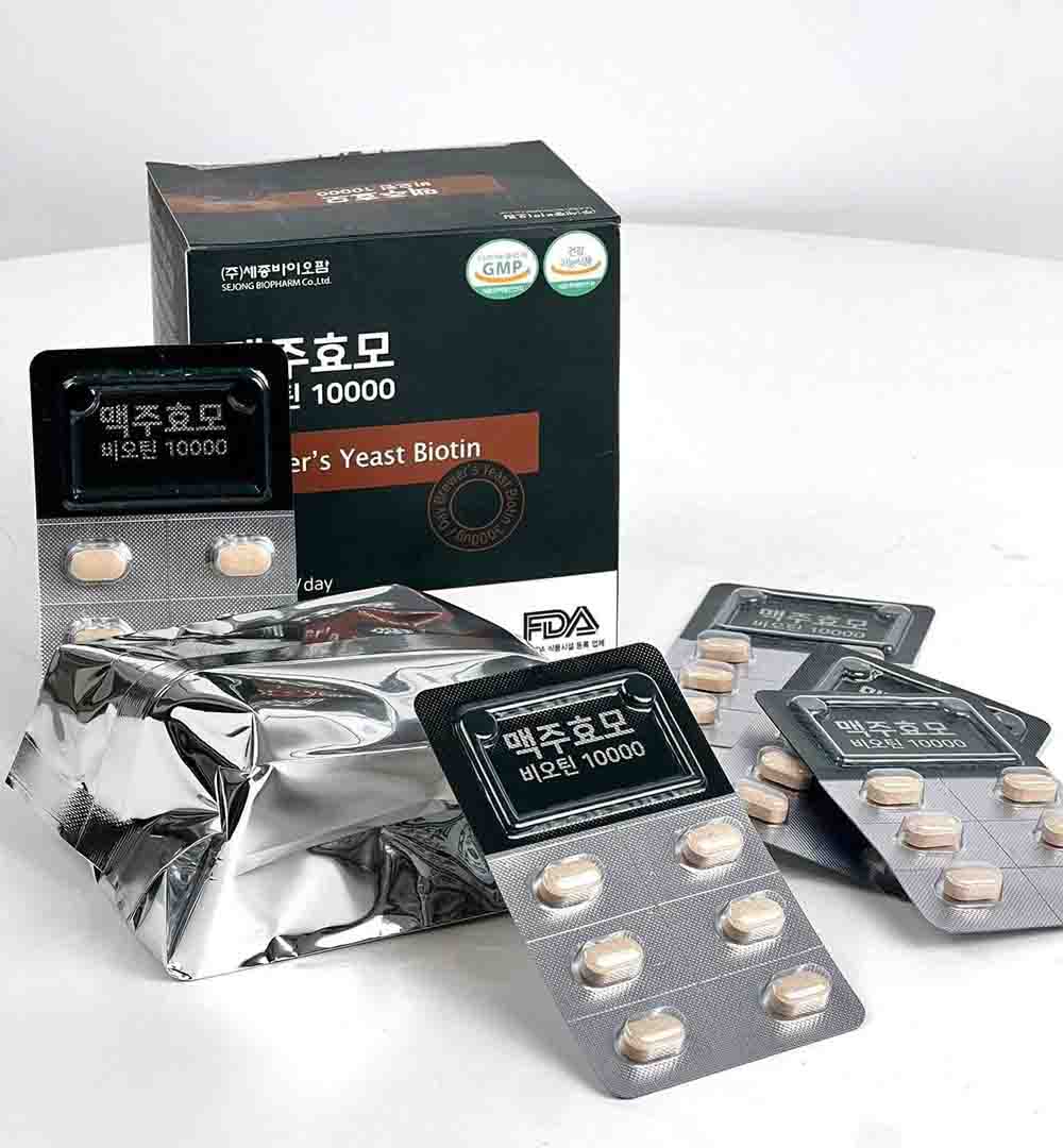 Viên uống mọc tóc Brewer's Yeast Biotin