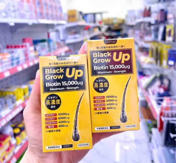 Viên uống hỗ trợ mọc tóc Eikenbi Black G...