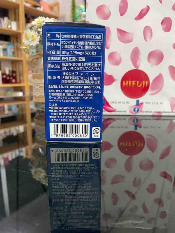 Viên uống sụn cá mập Fine Japan 875mg Nhật Bản 520 viên - Hình ảnh 5