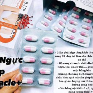 Viên Uống Tăng Vòng 1, Vòng 3 B Up Miracle +...