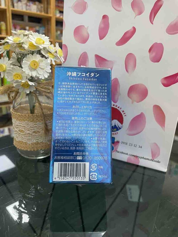 Viên uống tảo Fucoidan Okinawa Nhật Bản