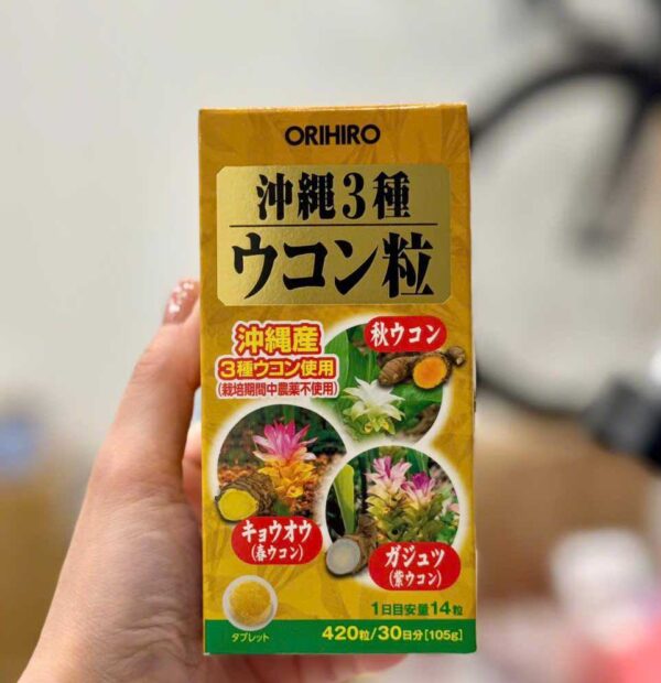 Viên uống tinh chất nghệ 3 mùa Okinawa Ori...