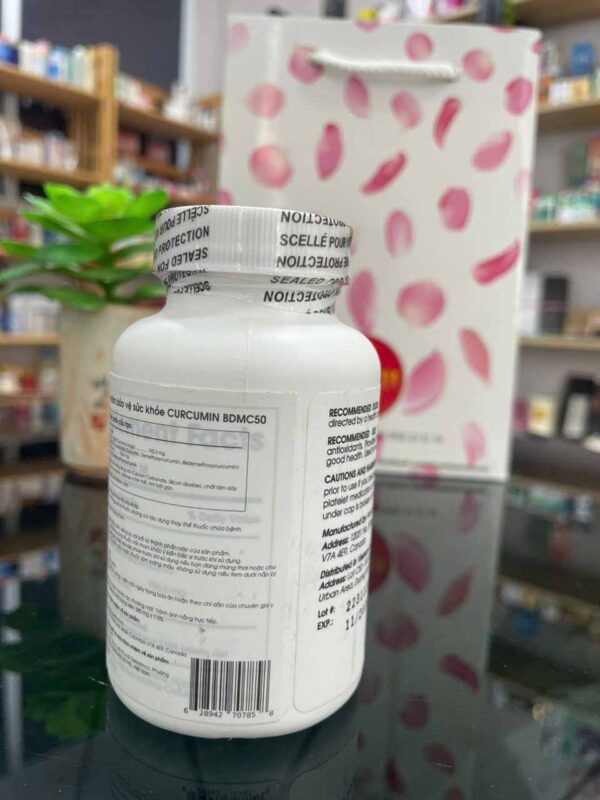 Viên uống tinh chất nghệ SSV Curcumin BDMC5...