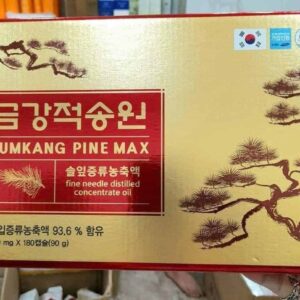 Viên uống tinh dầu thông đỏ Kumkang Pine ...