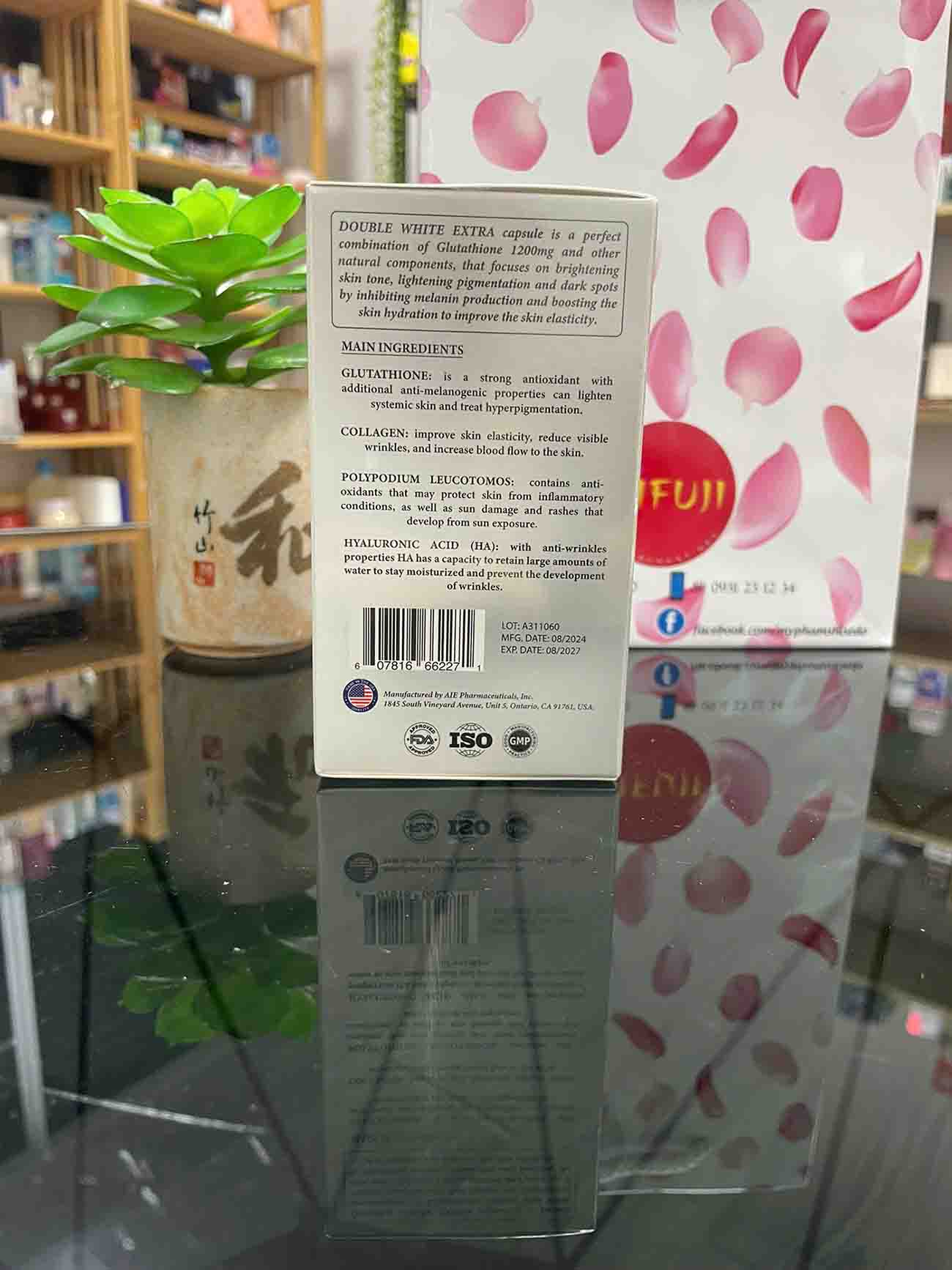 Viên uống trắng da Double White Mỹ
