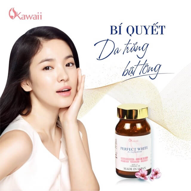 Viên uống trắng da Perfect White có tốt không?
