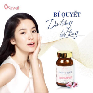 Viên Uống Trắng Da Kawaii Perfect White Nhậ...