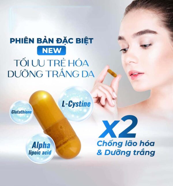 Viên uống trắng da tế bào gốc Xlab Place...
