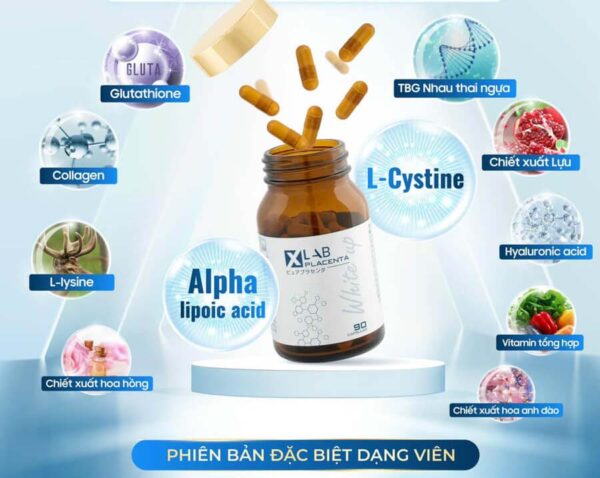 Viên uống trắng da tế bào gốc Xlab Place...