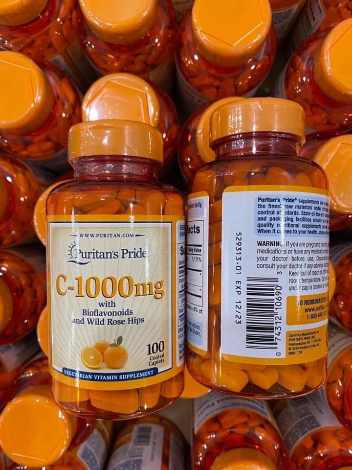 Công dụng của Vitamin C 1000mg Puritan Pride