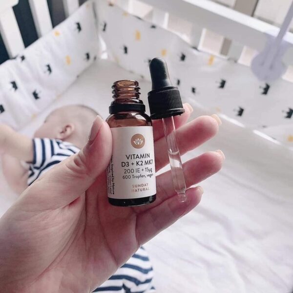 Vitamin D3 K2 MK7 Của Đức Sunday Natural