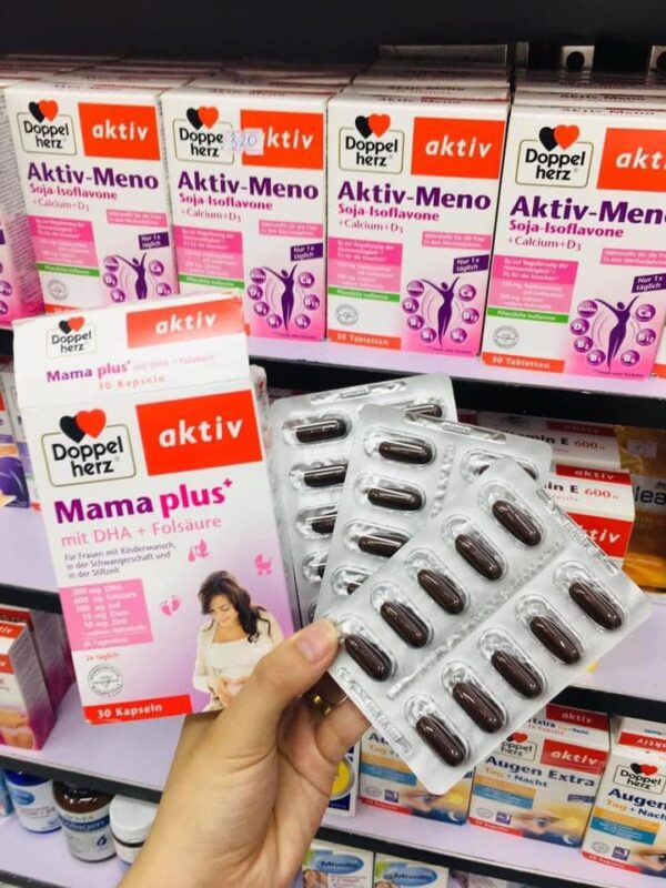 Vitamin tổng hợp cho bà bầu Doppelherz Akti...