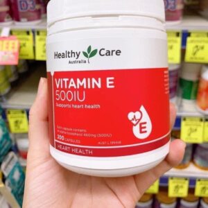 Vitamin E Healthy Care 500IU 200 Viên Của Úc M...
