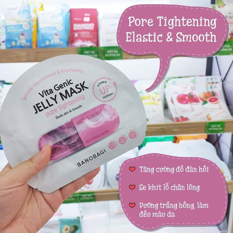 Vita Geni Pore Tightening (Anti Sebum P) màu hồng: làm giảm kích thước lỗ chân lông, điều tiết bã nhờn