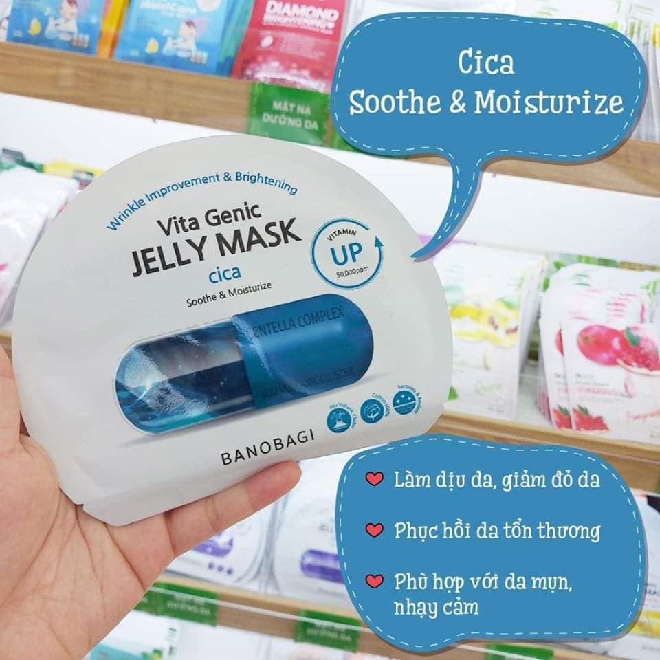 Vita Geni Cica (Centella Complex) màu xanh lục: phục hồi và làm dịu làn da mệt mỏi