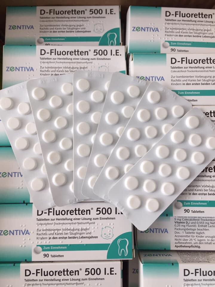 VITAMIN D-FLUORETTEN CÓ TÁC DỤNG GÌ? 