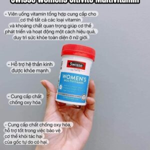 Vitamin tổng hợp Swisse Women’s Ultivite...