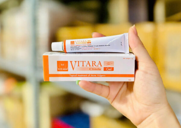 Kem hỗ trợ giảm mụn Vitara Clinda Gel Thá...