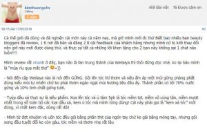 Review dầu gội gừng Weilaiya webtretho