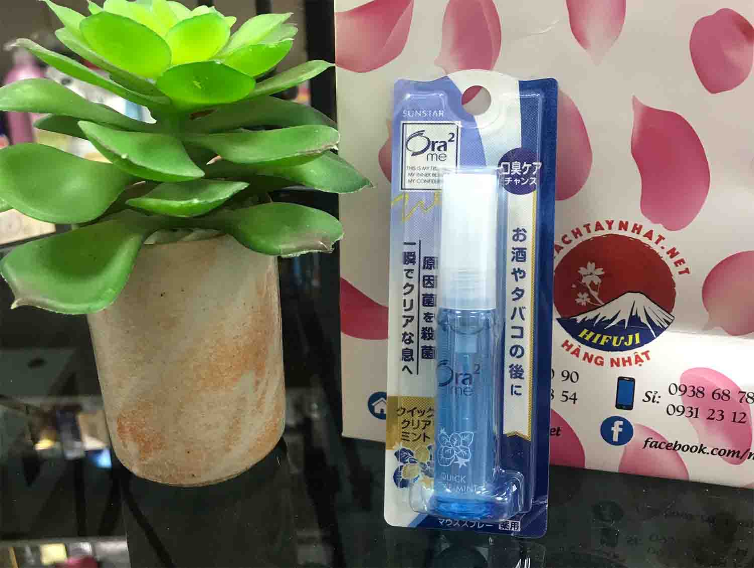 Xịt thơm miệng Của Nhật Ora