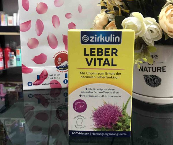 Viên uống Bổ Gan Zirkulin Leber Vita 60 Viên...