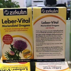 Viên uống Bổ Gan Zirkulin Leber Vita 60 Viên...