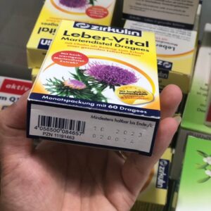 Viên uống Bổ Gan Zirkulin Leber Vita 60 Viên...