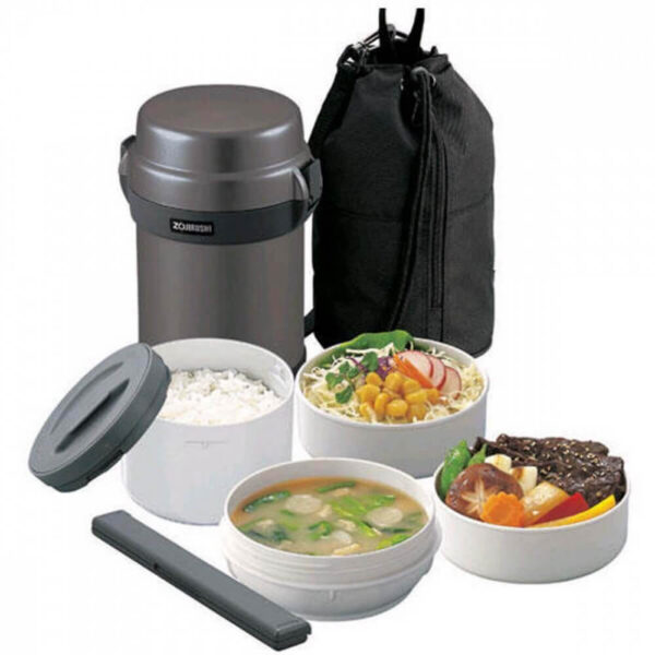 Hộp Đựng Cơm Giữ Nhiệt Zojirushi 3 ngăn...