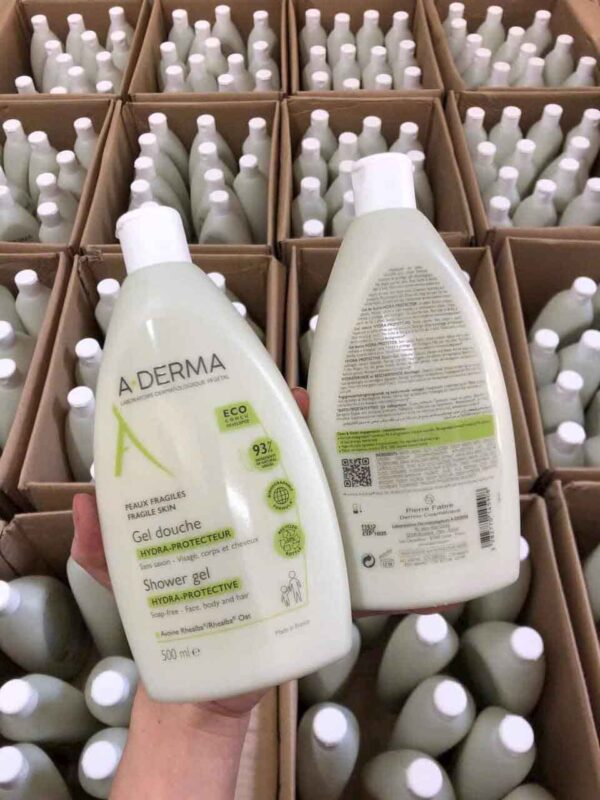Sữa tắm Aderma hỗ trợ giảm mụn lưng P...