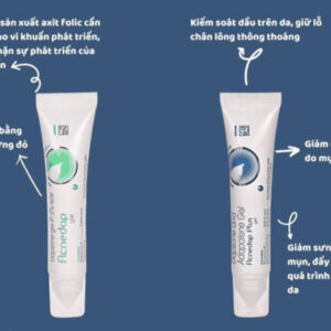 Gel giảm mụn Dapsone and Adapalene Acnedap Plu...