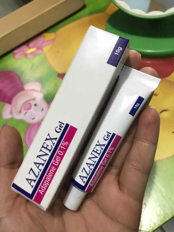 Kem trị mụn Azanex Gel Adapalene 0.1% Ấn Độ 10g - Hình ảnh 2