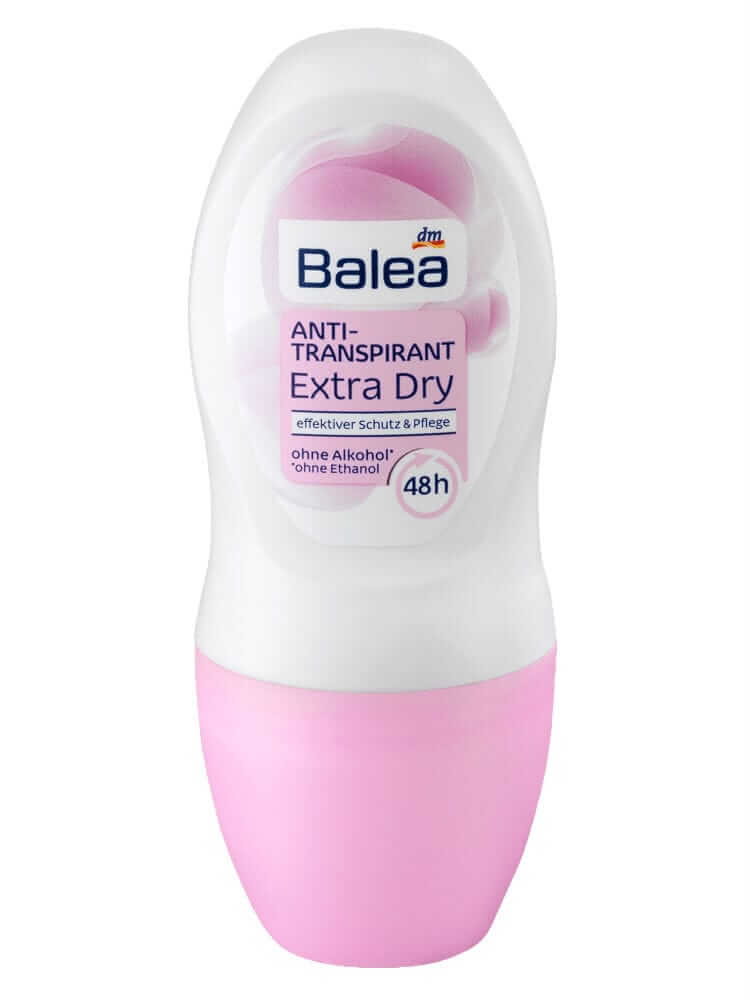 Extra Dry (Lăn nách Balea Anti-Transpirant Deo Roll-On Dry): đem đến cảm giác siêu khô thoáng.