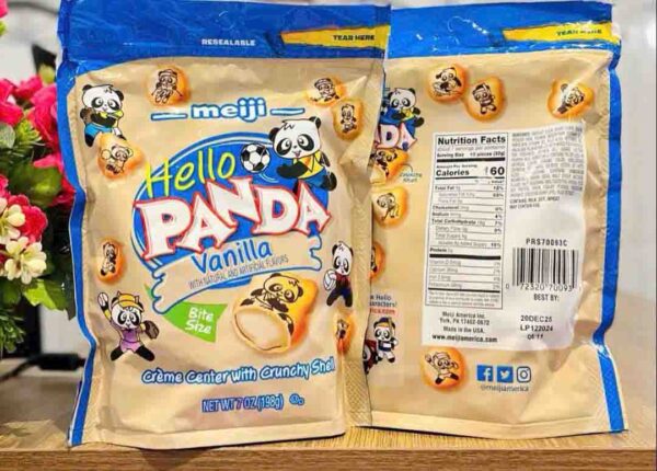 Bánh gấu Meiji Hello Panda cho bé Mỹ chính ...