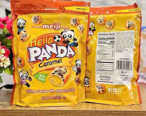 Bánh gấu Meiji Hello Panda cho bé Mỹ chính ...