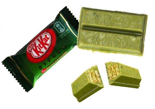 Bánh kitkat socola trà xanh nhật