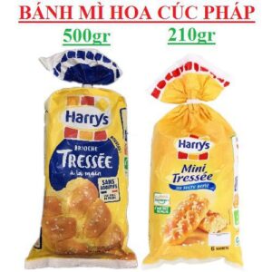 Bánh mì hoa cúc Pháp Harrys Brioche 500g