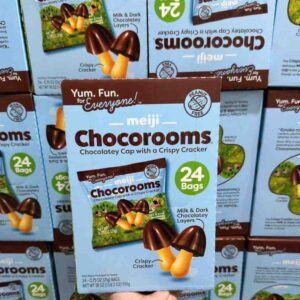 Bánh nấm Meiji Chocorooms Mỹ chính hãng 24 ...