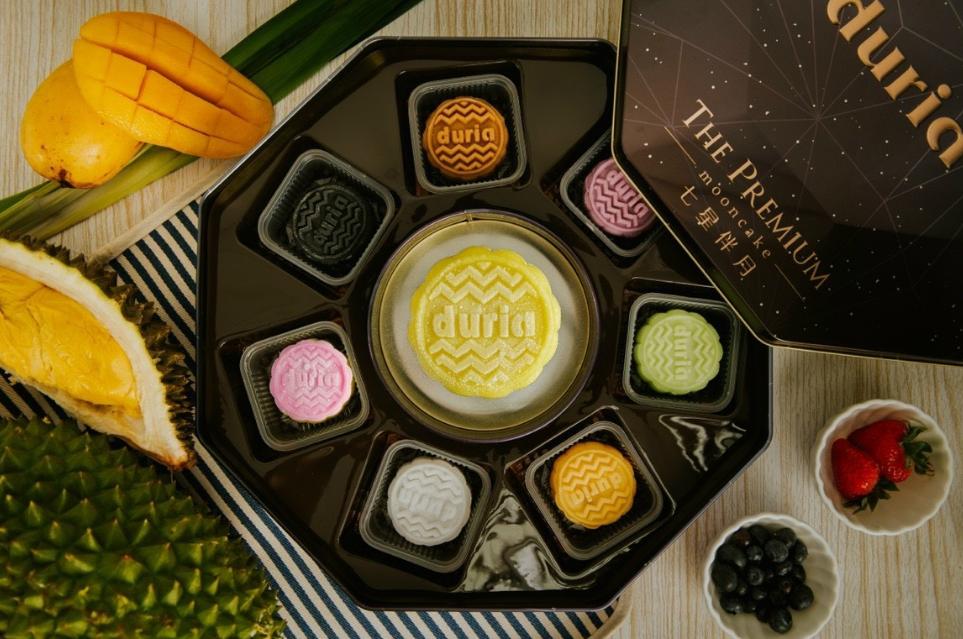 Bánh trung thu nhân sầu riêng tươi Malaysia Musang King