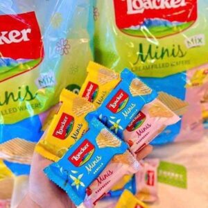 Bánh xốp Loacker Minis Mix Cream Filled Wafers ...