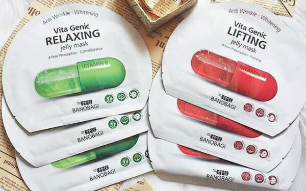 Mặt nạ Vitamin Vita Genic Banobagi hình viên...