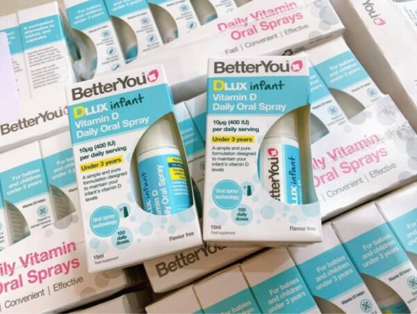 Vitamin D Dạng Xịt Better You 15ml Cho Bé 0-3...